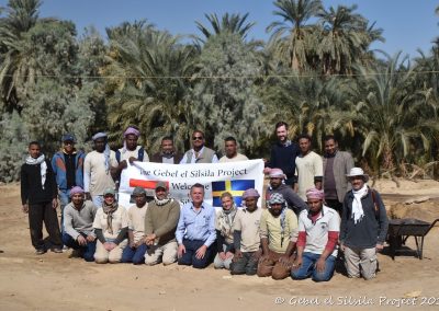 Group image, although excluding key figures such as chef Abdalla, reis Ahmed, photographer Bob, bio-archaeologist Poppy...